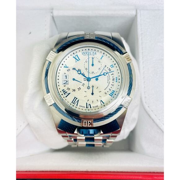 Invicta Reserve Bolt Zeus Swiss Chrono Day Retrograde 53mm Mens Watch 12668